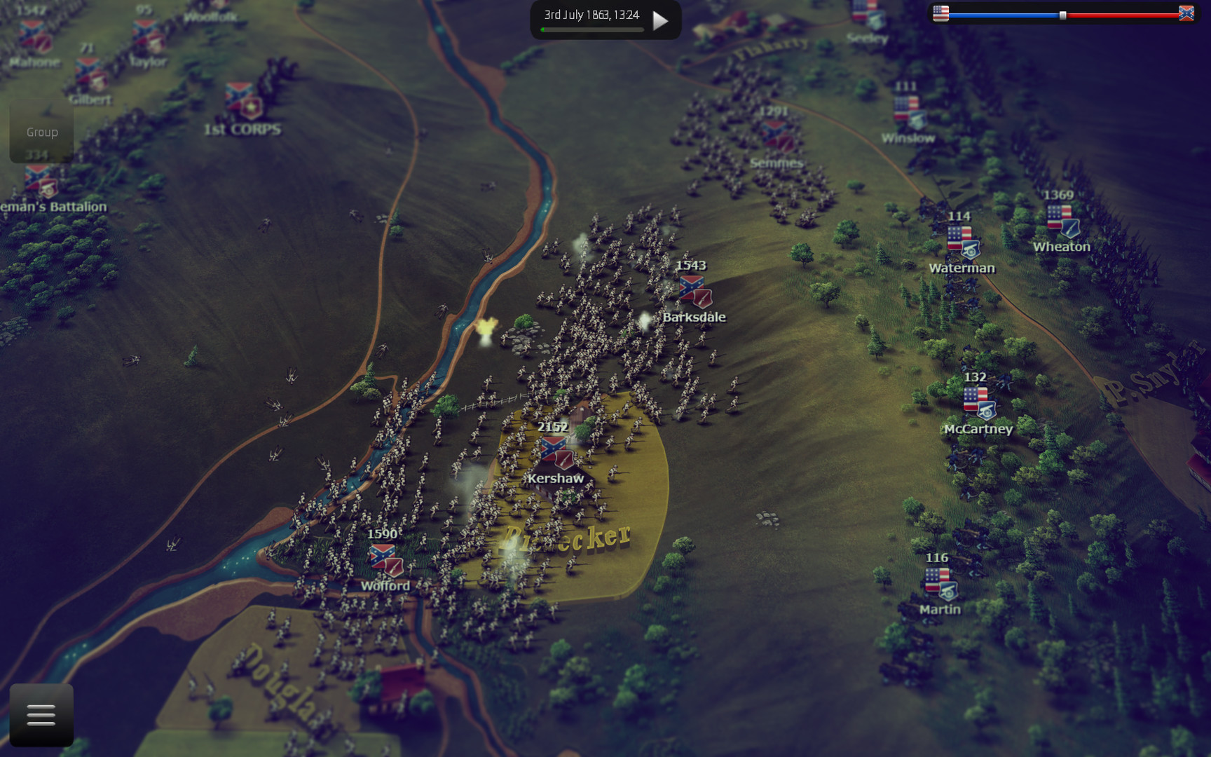 Скриншот из игры Ultimate General: Gettysburg - 80