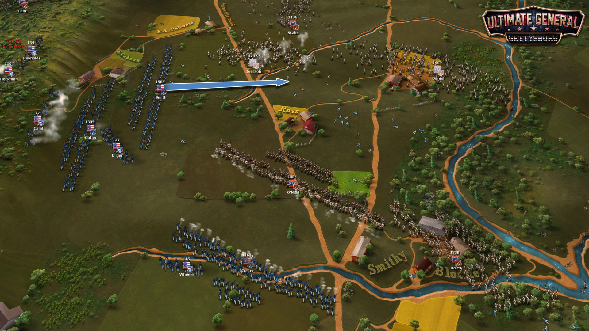 Скриншот из игры Ultimate General: Gettysburg - 42