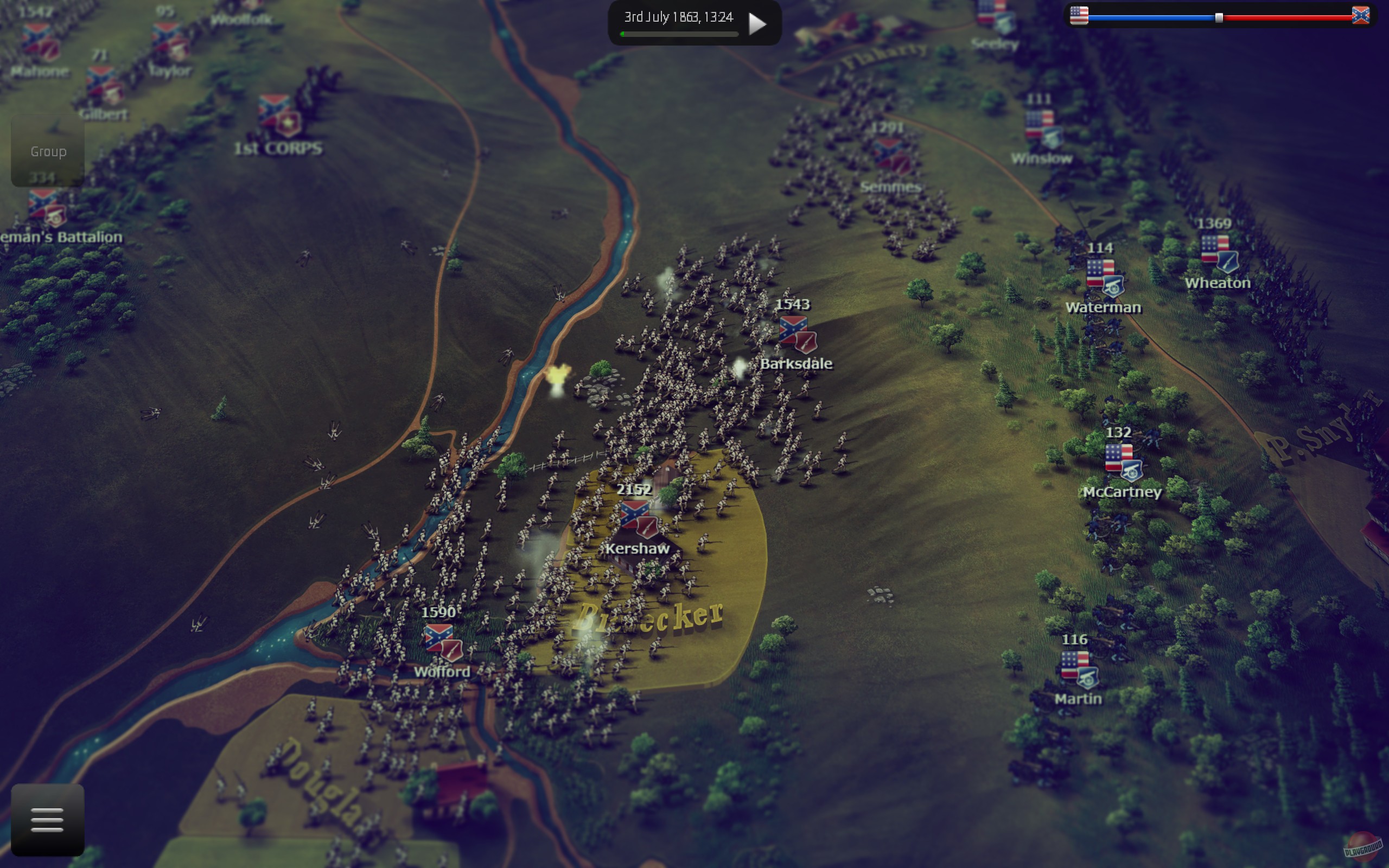 Скриншот из игры Ultimate General: Gettysburg - 56