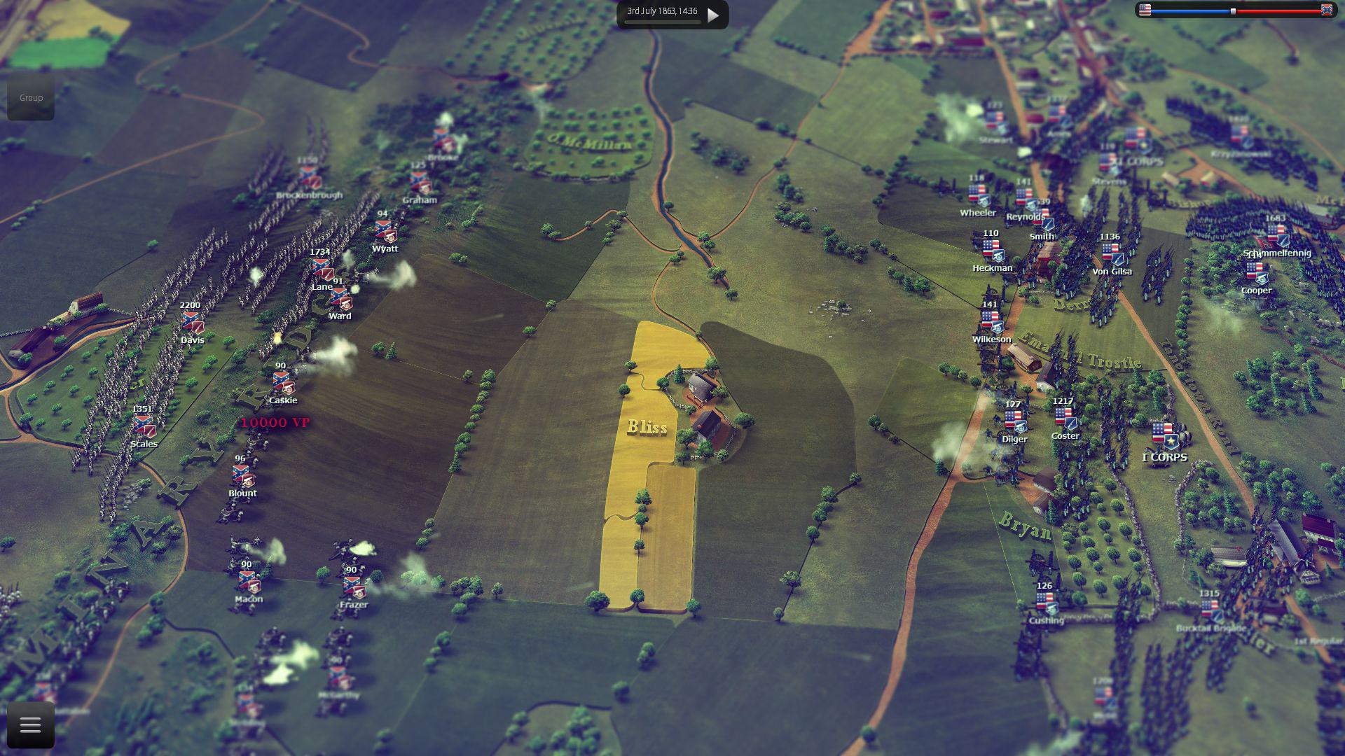Скриншот из игры Ultimate General: Gettysburg - 78