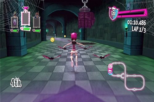 Скриншот из игры Monster High: Skultimate Roller Maze - 3