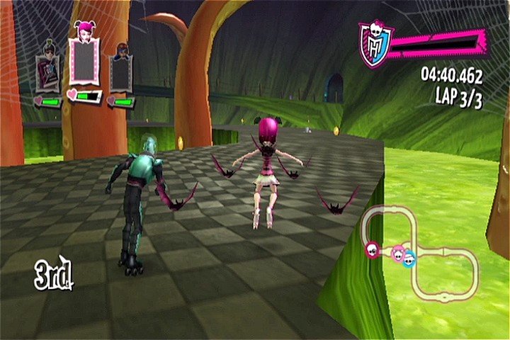 Скриншот из игры Monster High: Skultimate Roller Maze - 42