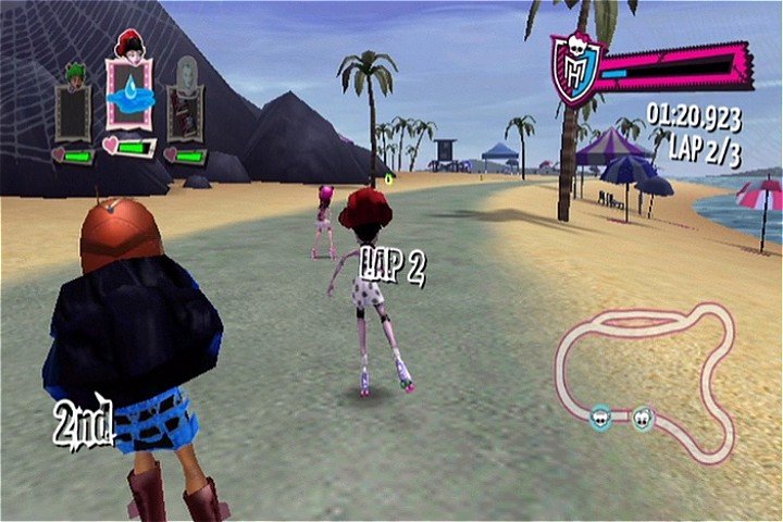 Скриншот из игры Monster High: Skultimate Roller Maze - 13