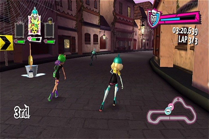 Скриншот из игры Monster High: Skultimate Roller Maze - 17