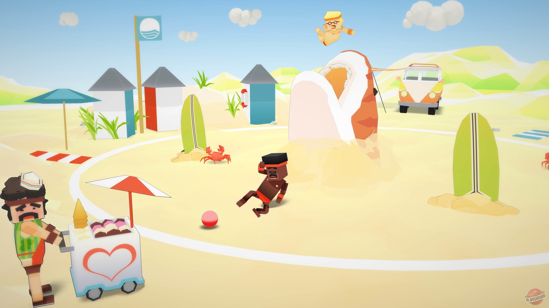 Скриншот из игры Stikbold! A Dodgeball Adventure - 10