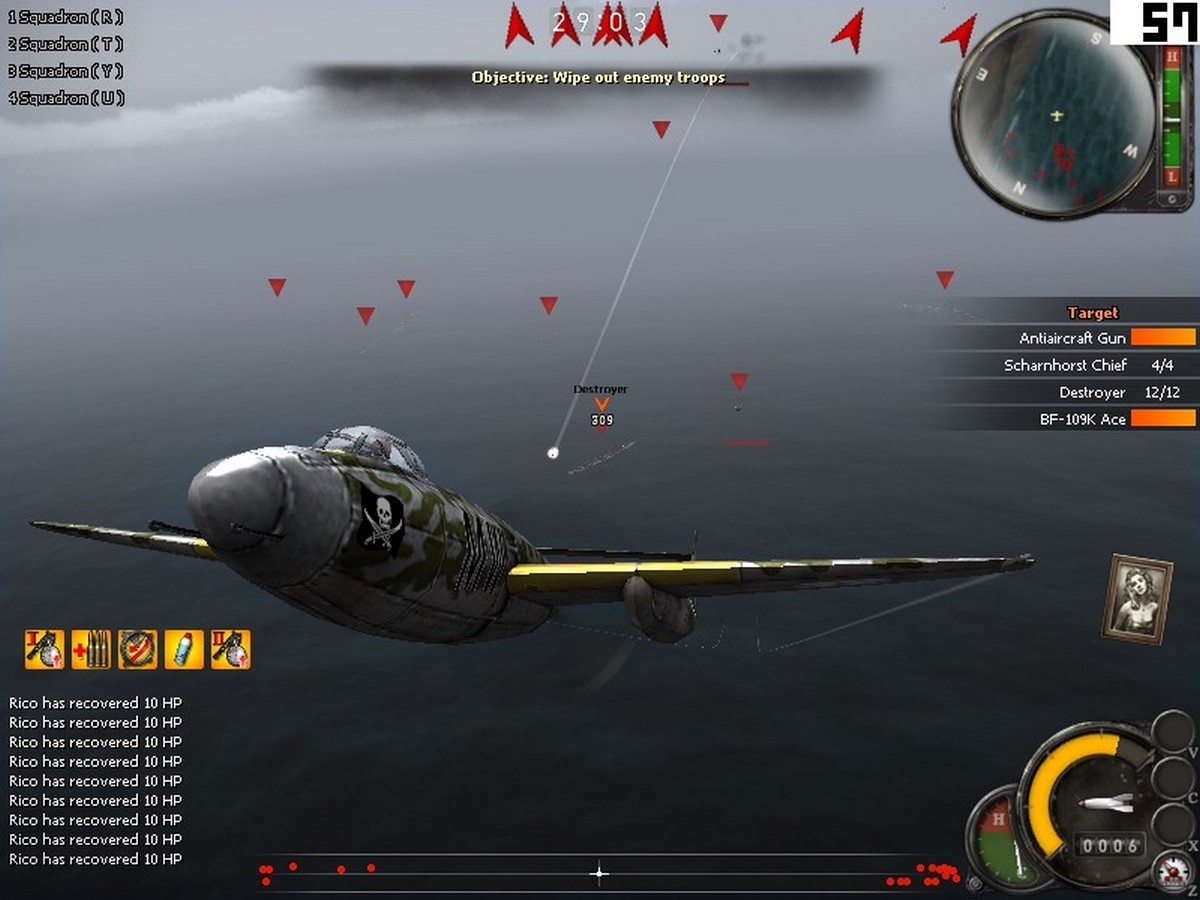 Скриншот из игры Heroes In the Sky - 17