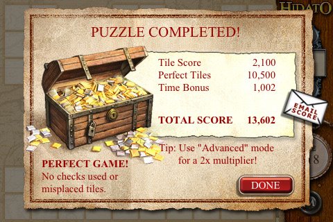 Скриншот из игры Hidato: Puzzle Pack 1 - 3