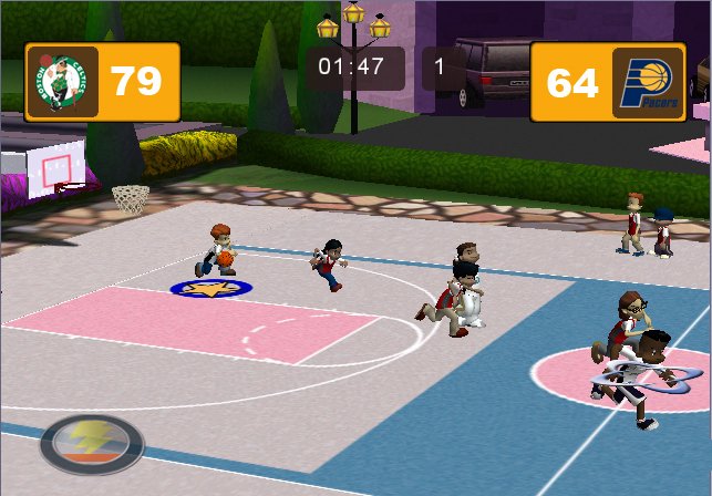Скриншот из игры Backyard Basketball 2007 - 2