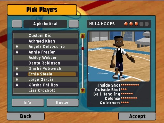 Скриншот из игры Backyard Basketball 2007 - 3
