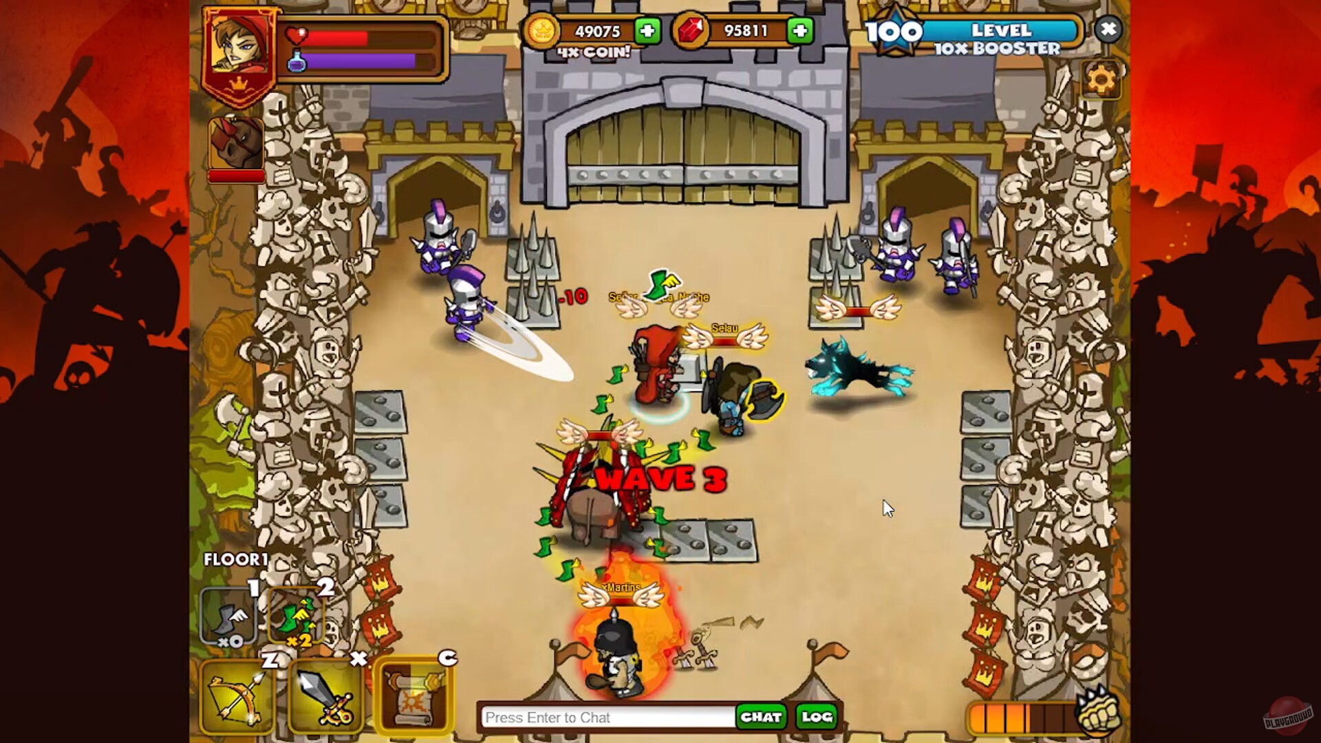 Скриншот из игры Dungeon Rampage - 5