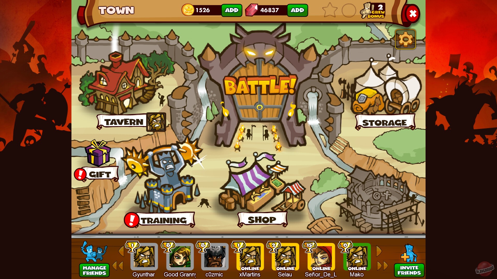 Скриншот из игры Dungeon Rampage - 7