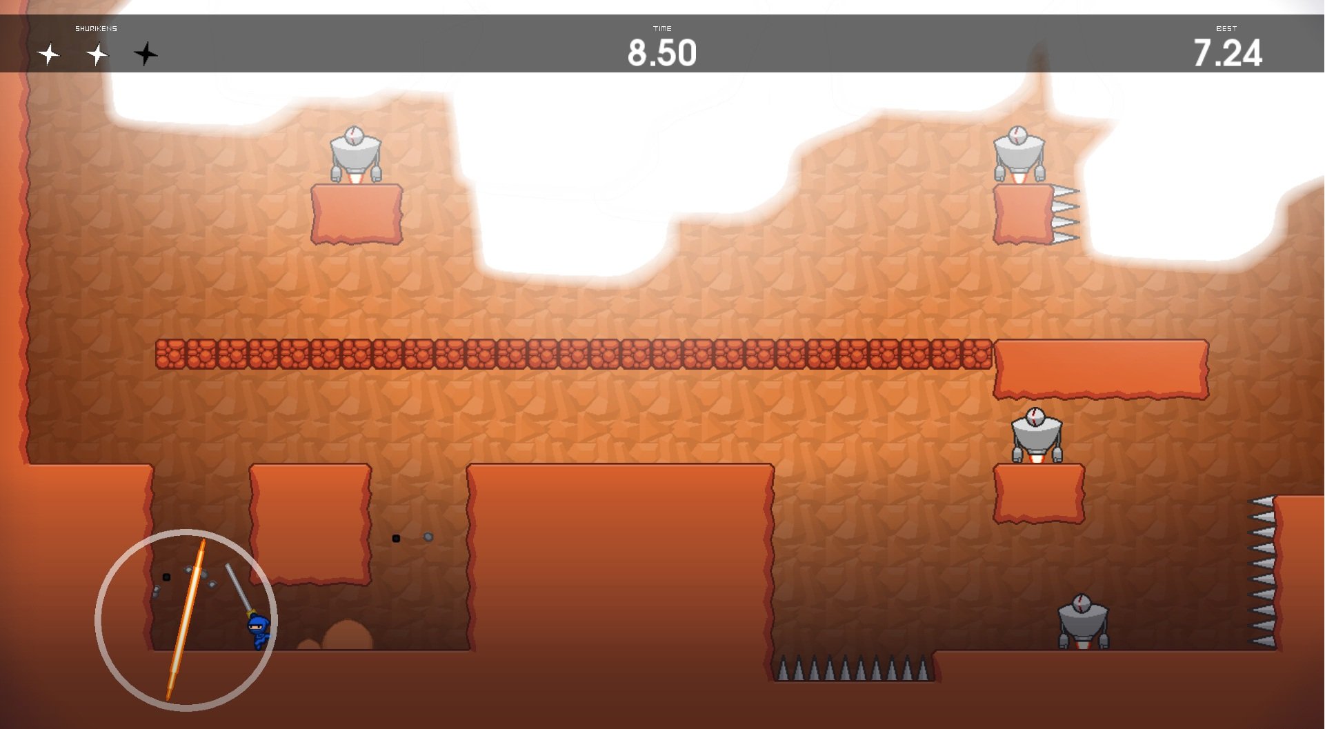 Скриншот из игры 10 Second Ninja - 15