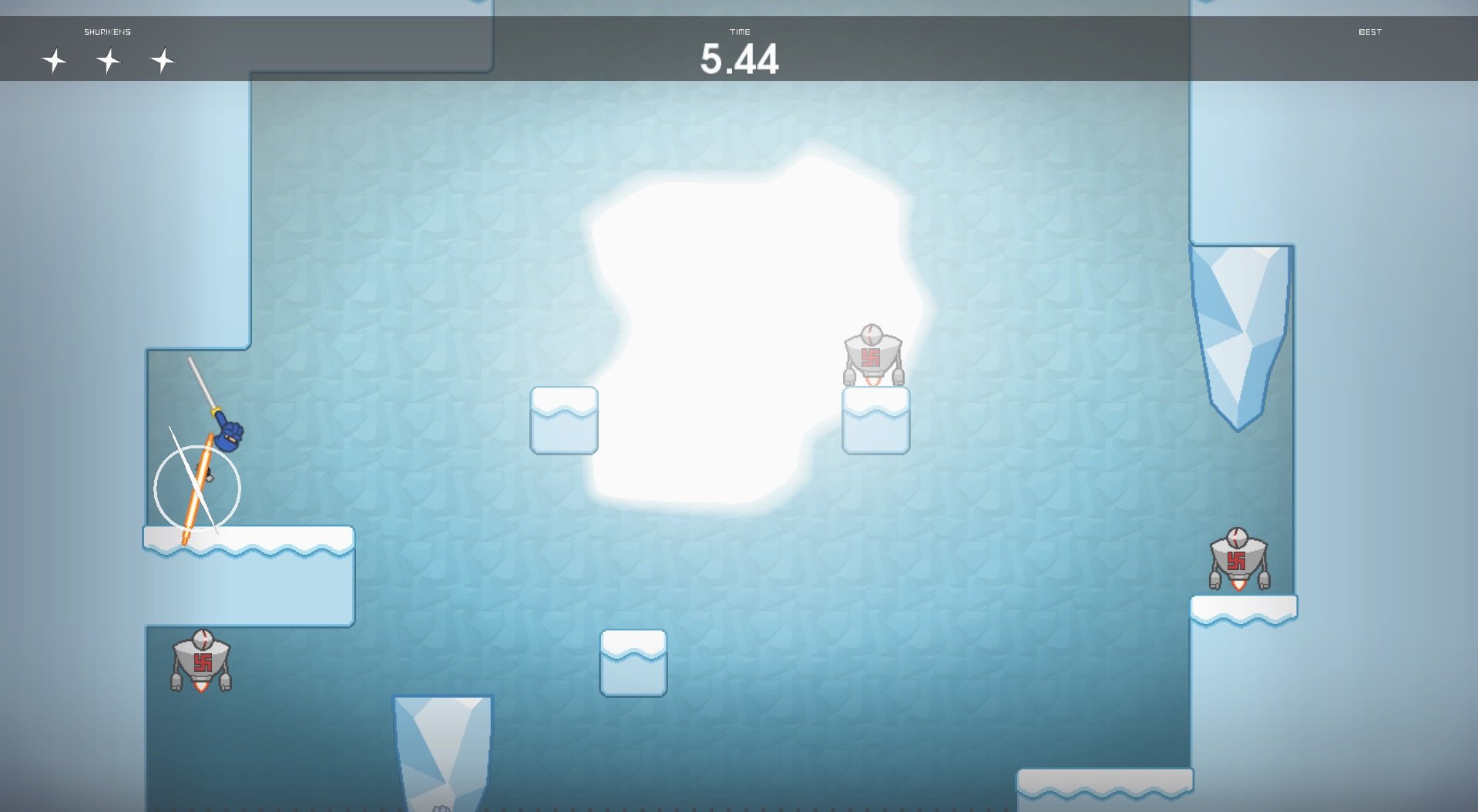 Скриншот из игры 10 Second Ninja - 4