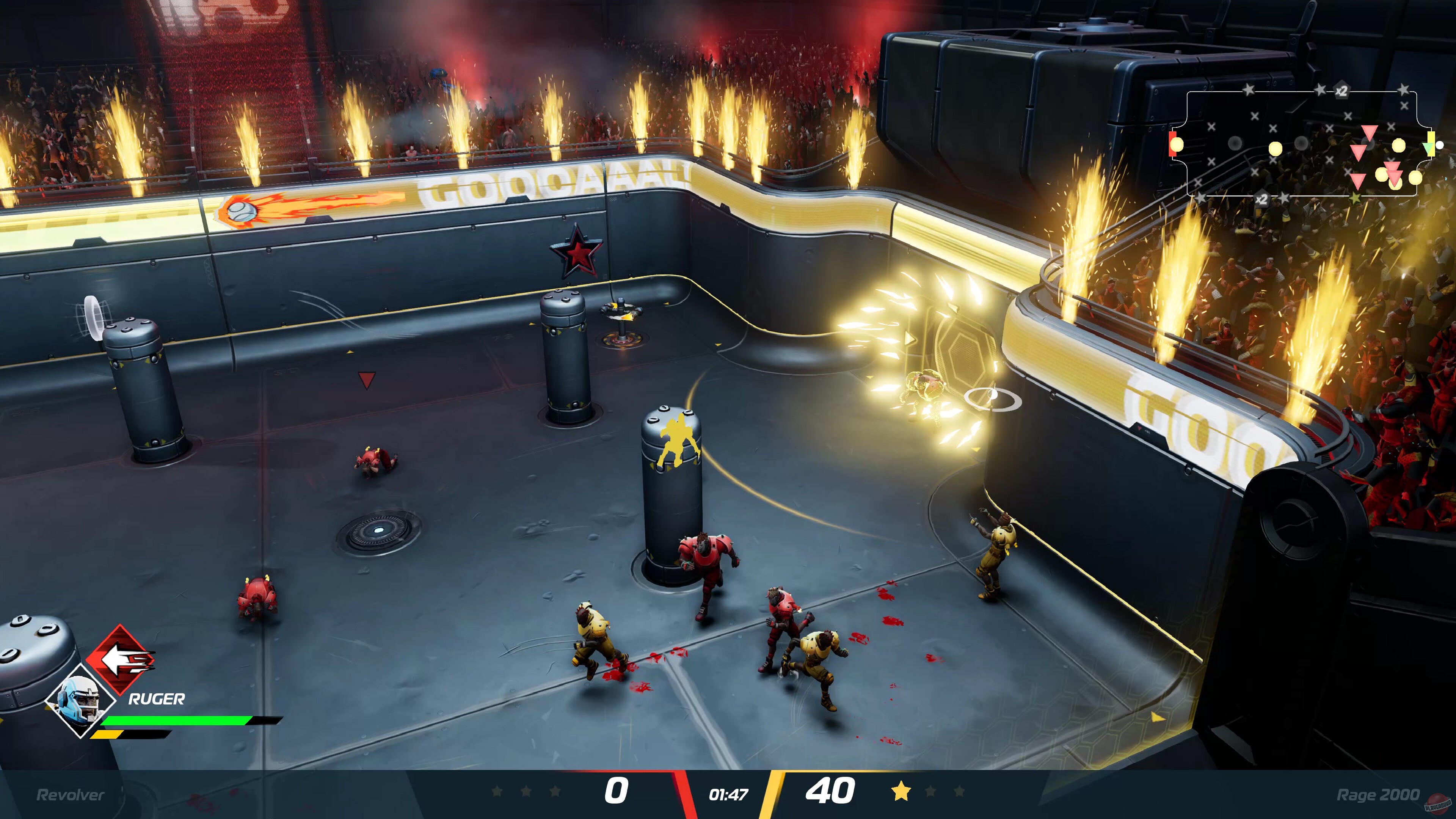 Скриншот из игры Speedball - 9