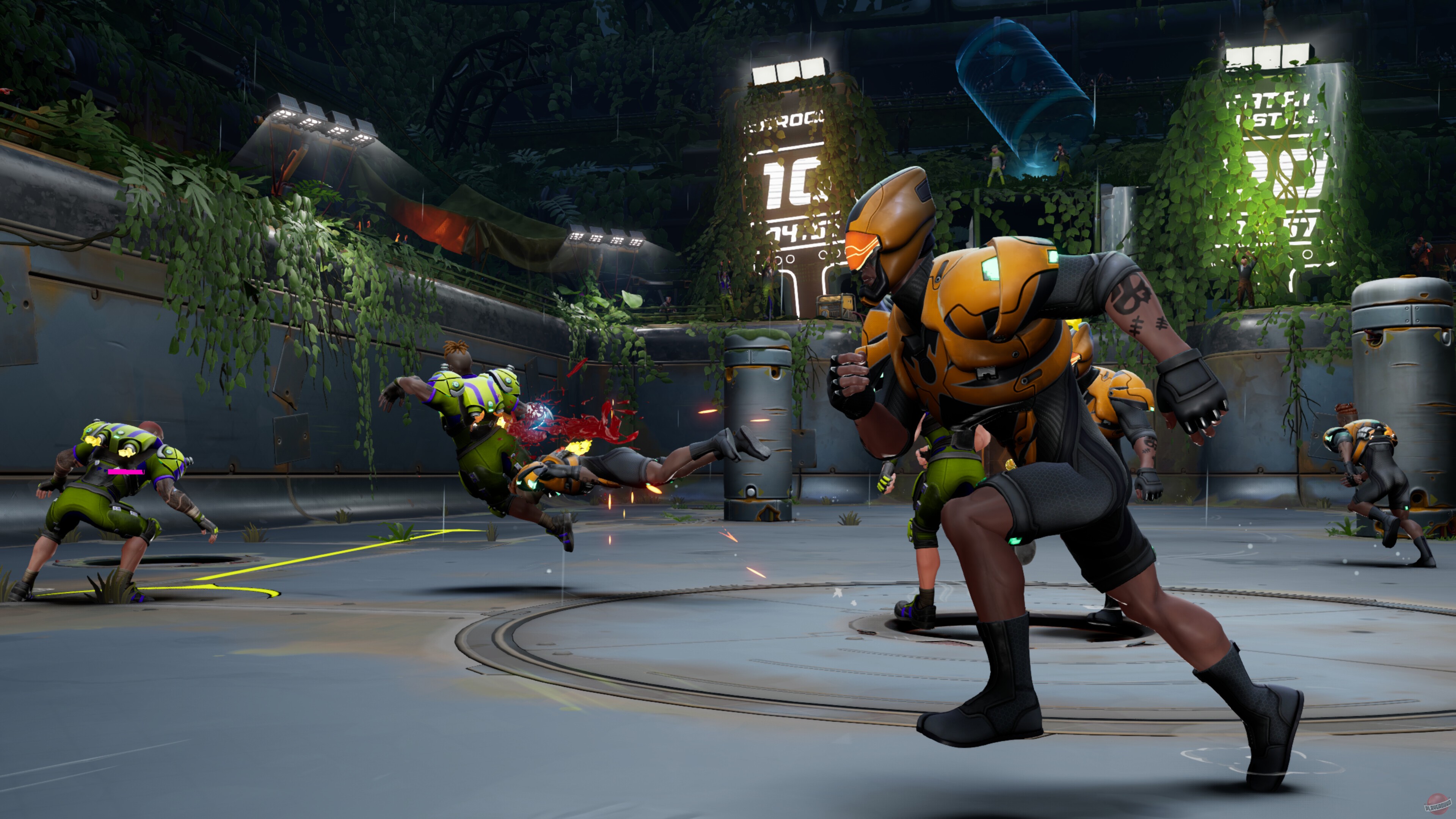 Скриншот из игры Speedball - 3