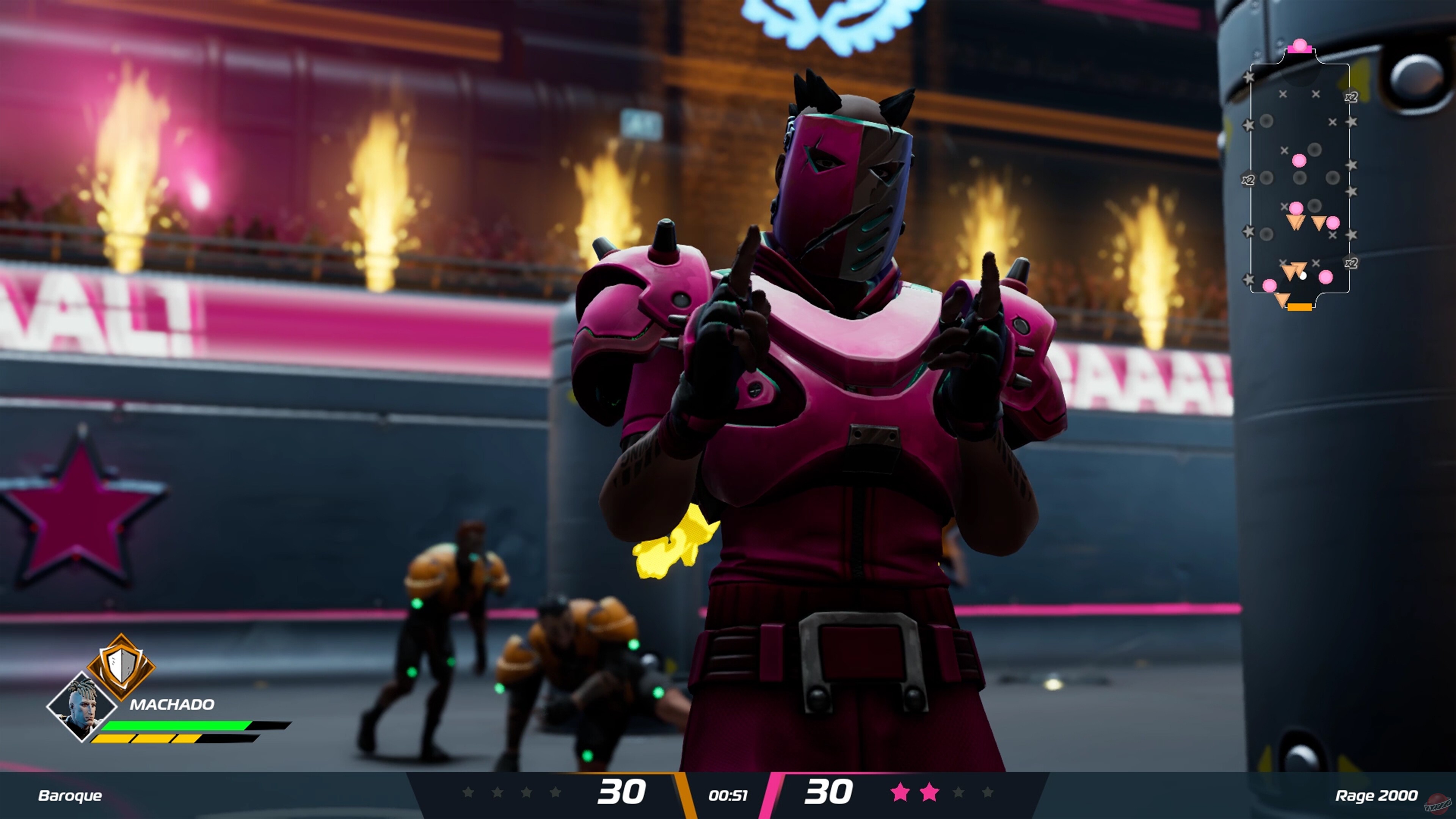 Скриншот из игры Speedball - 6