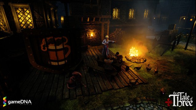 Скриншот из игры The Tale of Three - 7