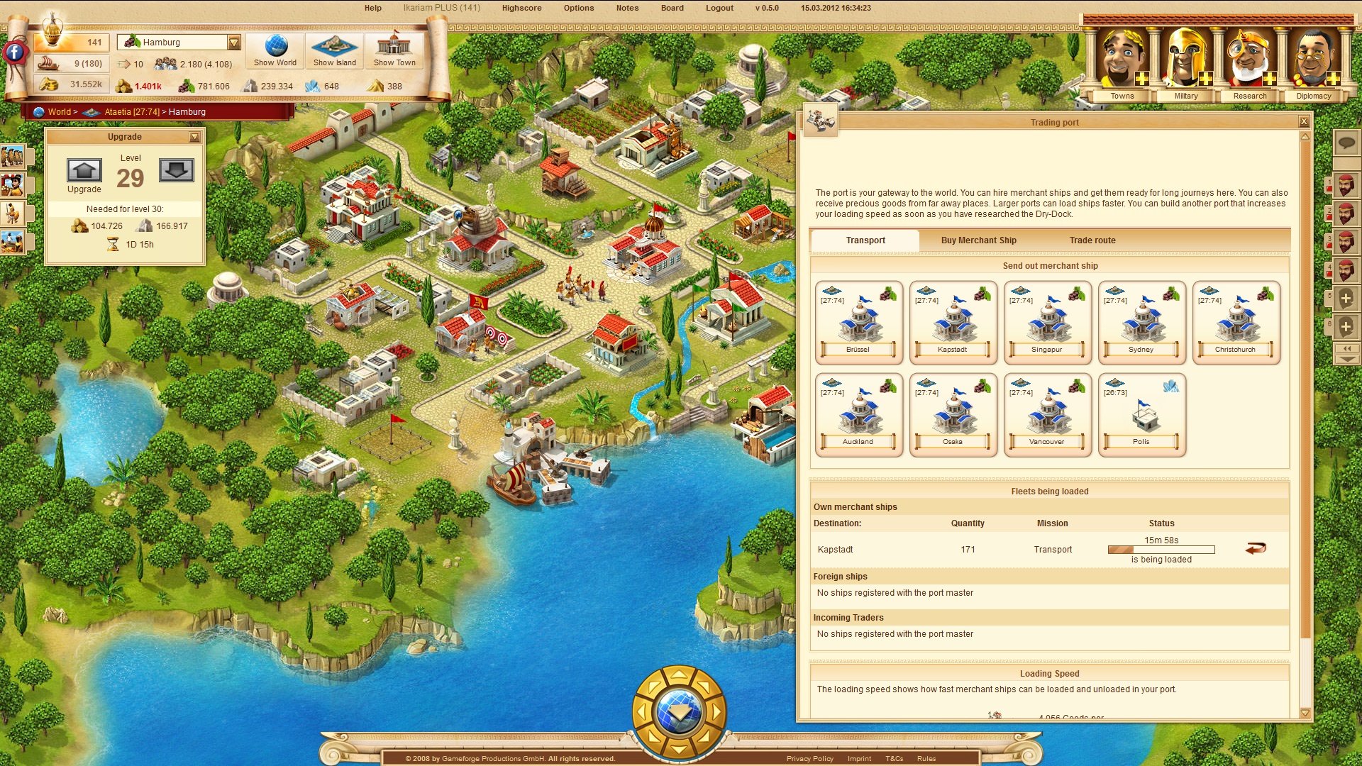 Скриншот из игры Ikariam - 6