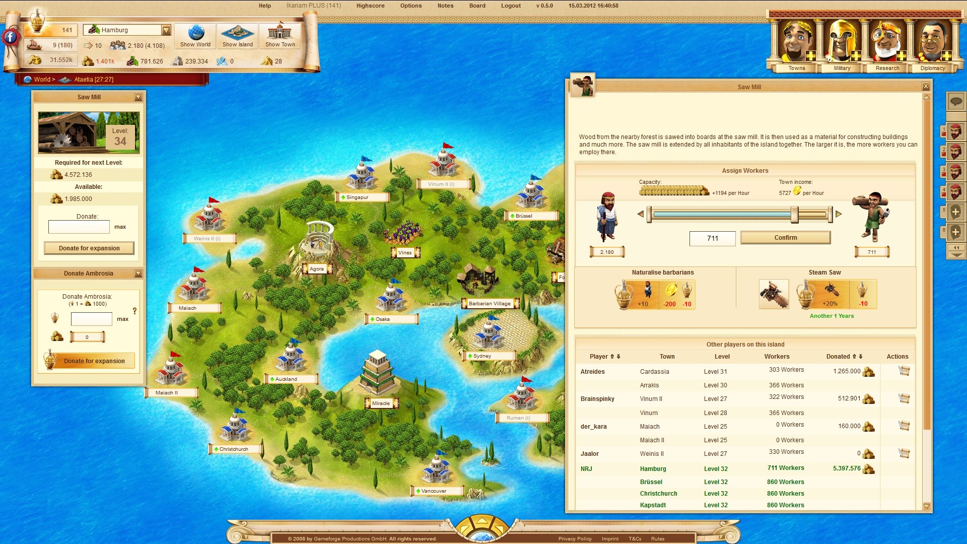 Скриншот из игры Ikariam - 10