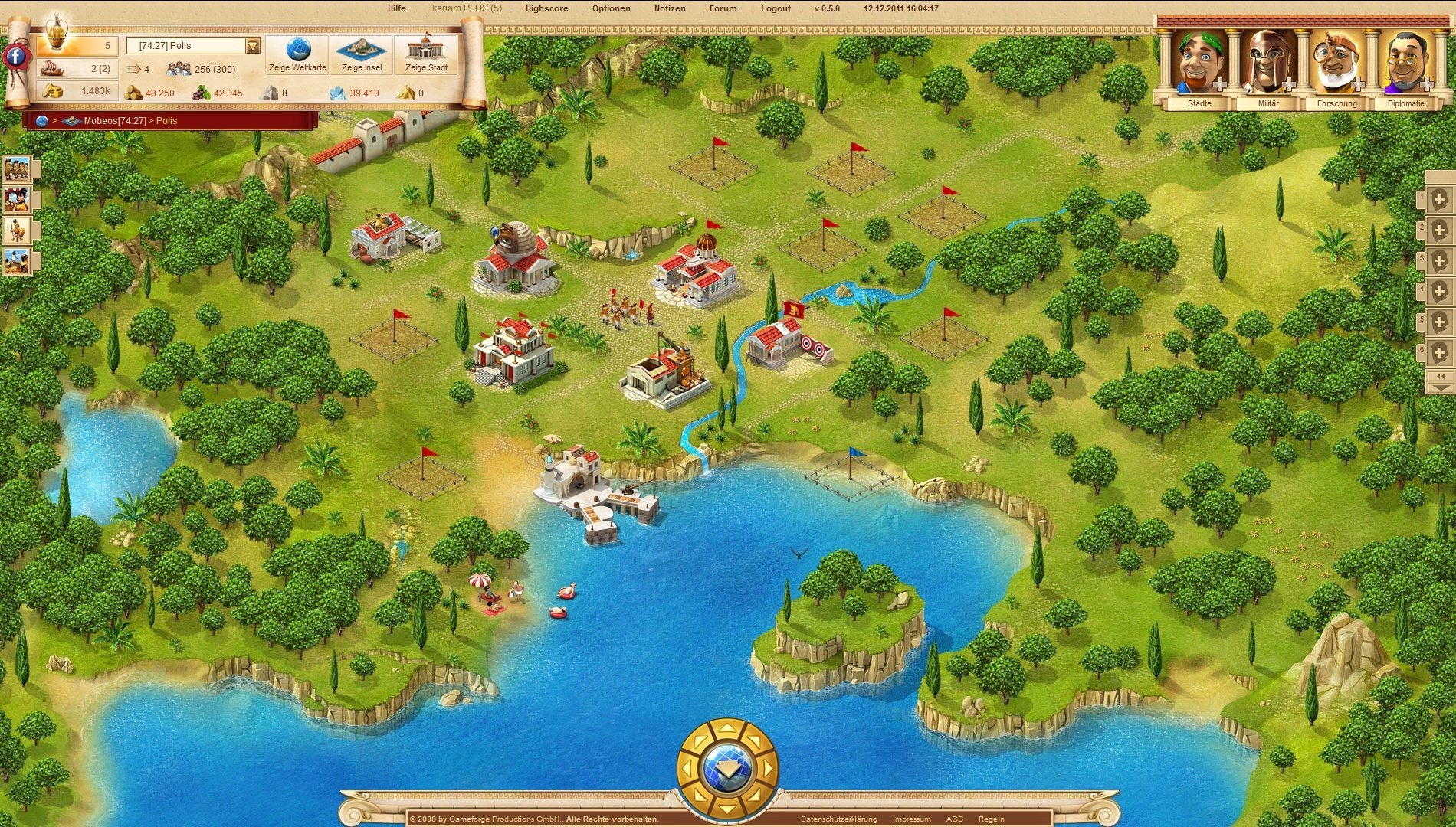 Скриншот из игры Ikariam - 8