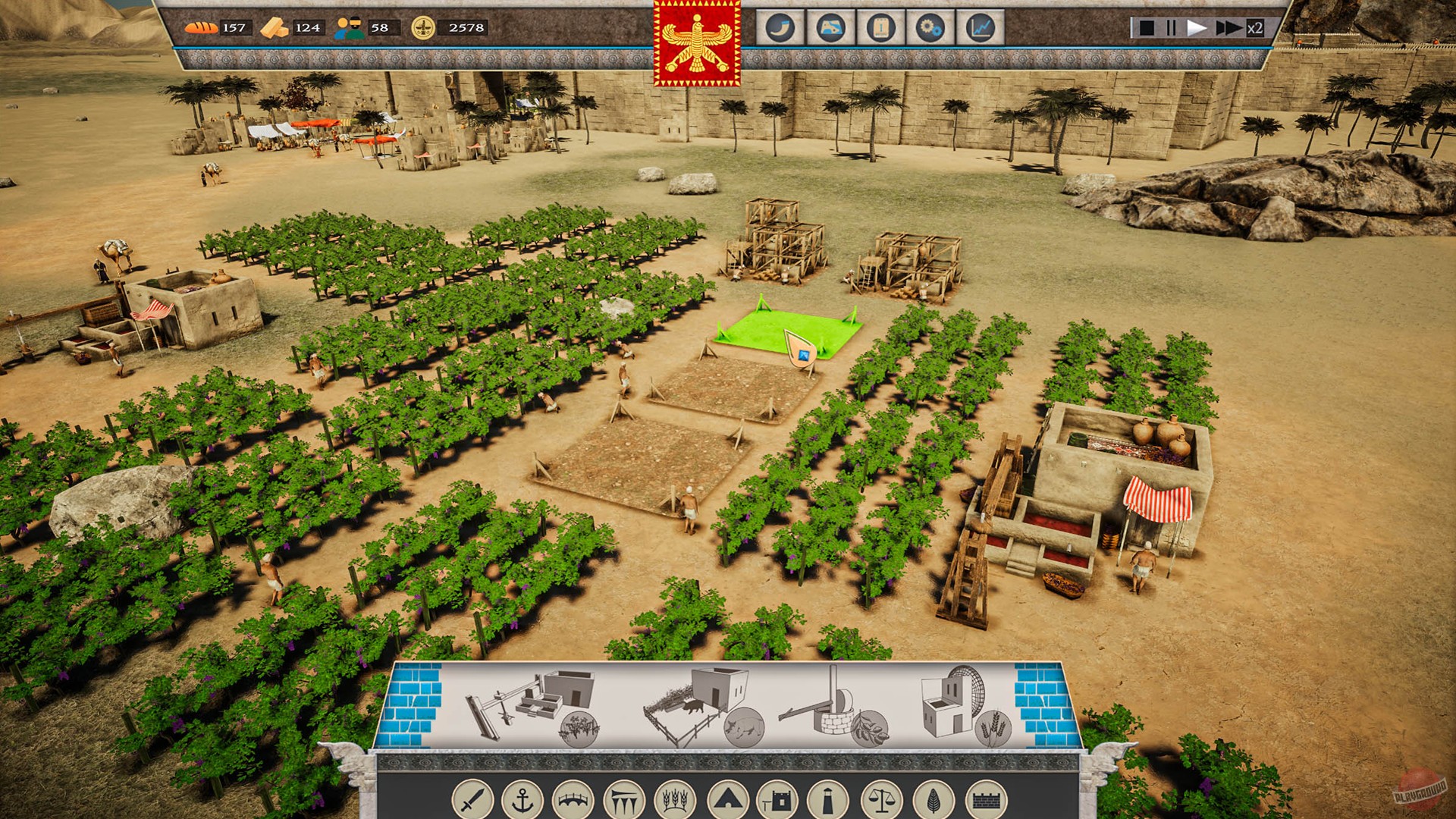 Скриншот из игры Persian Empire Builder - 1