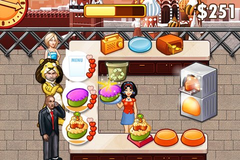 Скриншот из игры Cake Mania Celebrity Chef - 2
