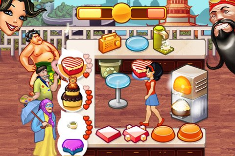 Скриншот из игры Cake Mania Celebrity Chef - 4