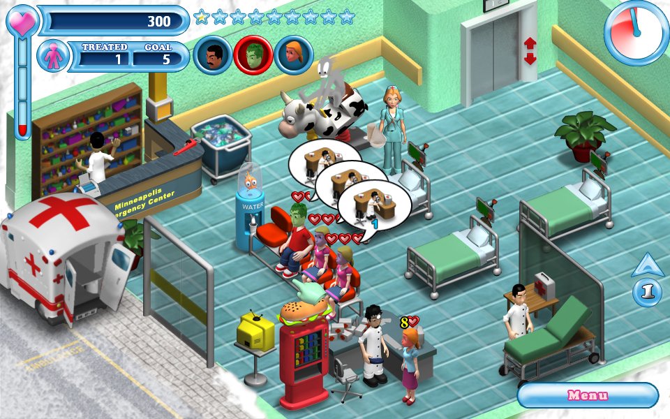 Скриншот из игры Hospital Hustle - 1