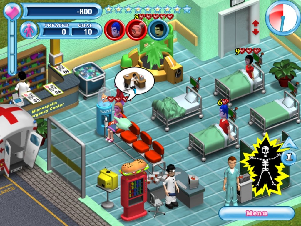 Скриншот из игры Hospital Hustle - 2