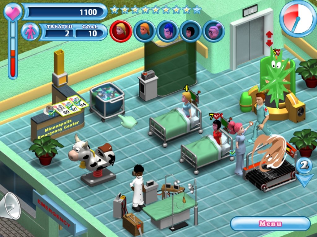 Скриншот из игры Hospital Hustle - 3