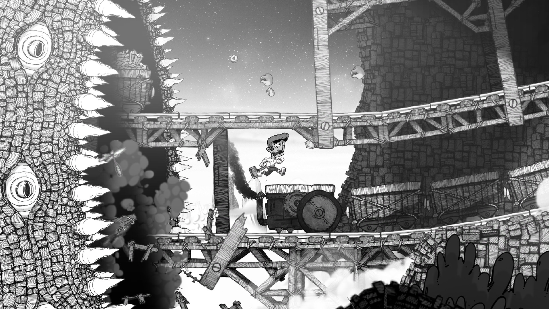 Скриншот из игры Wormster Dash - 2