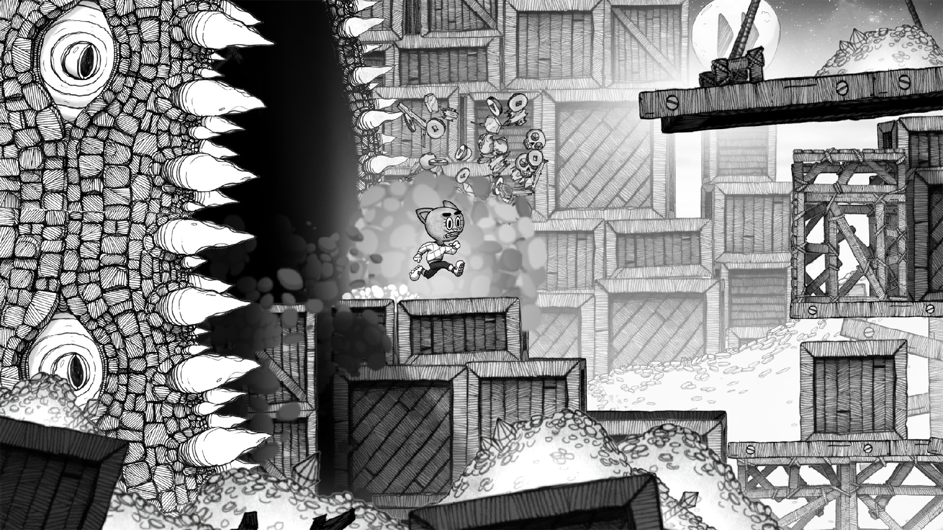 Скриншот из игры Wormster Dash - 5