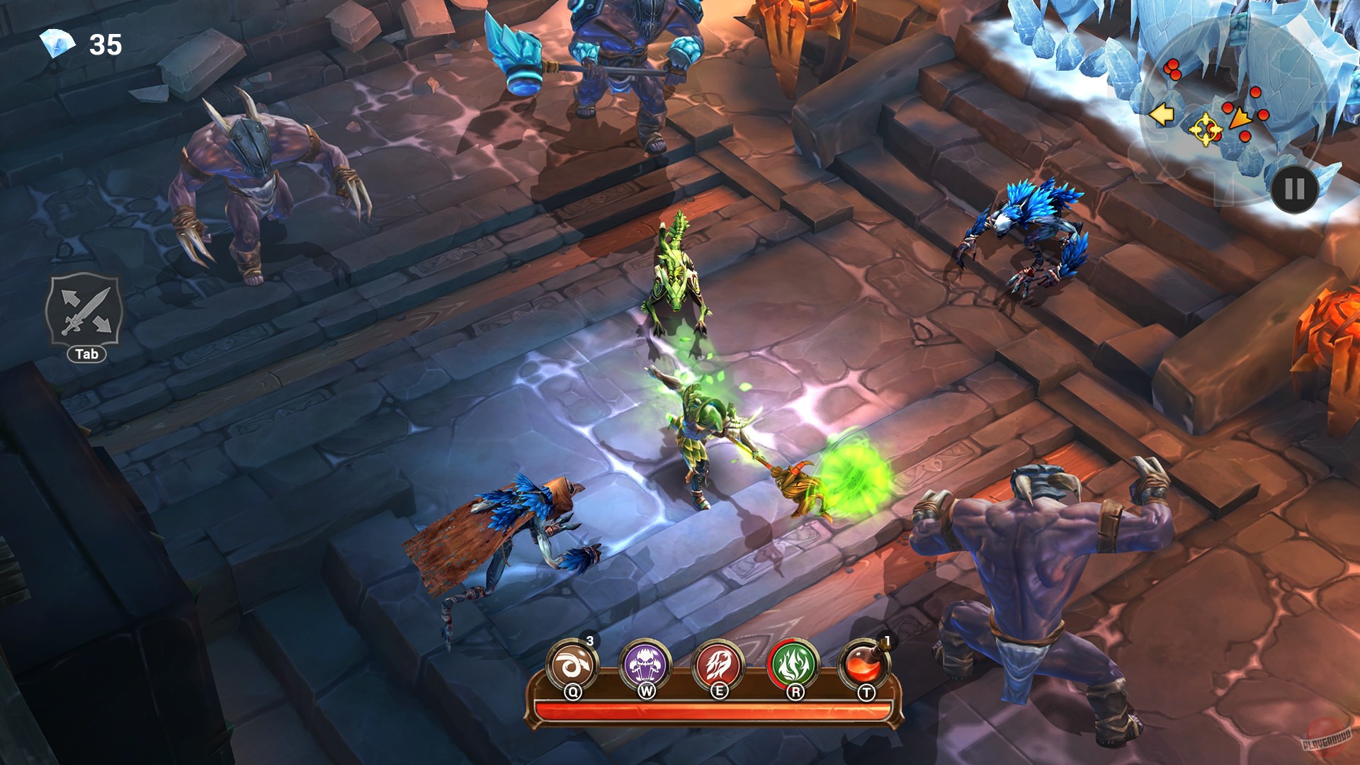 Скриншот из игры Dungeon Hunter 5 - 10