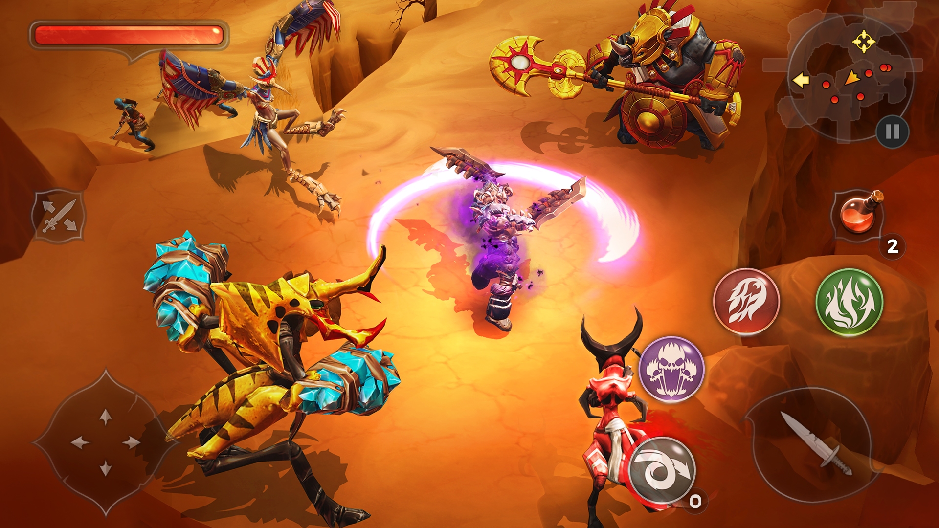 Скриншот из игры Dungeon Hunter 5 - 12