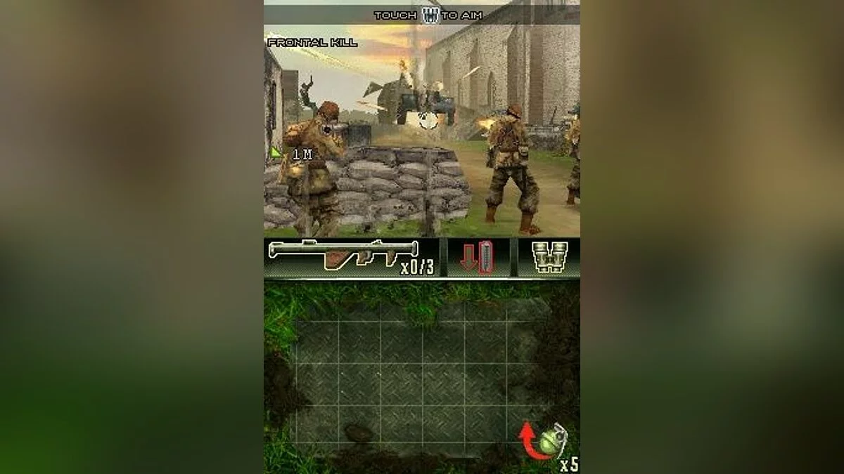Скриншот из игры Brothers in Arms DS - 6