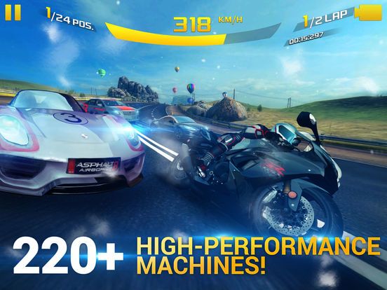 Скриншот из игры Asphalt 8: Airborne - 48