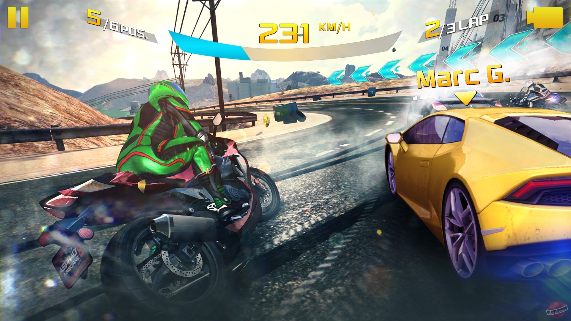 Скриншот из игры Asphalt 8: Airborne - 11