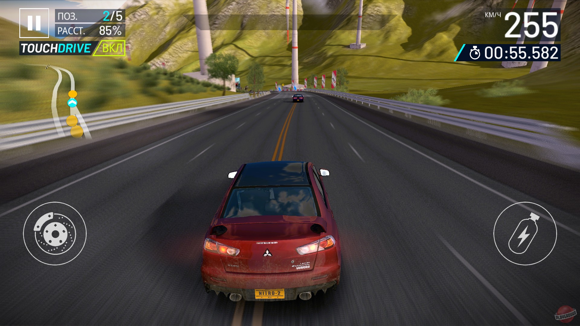 Скриншот из игры Asphalt Nitro 2 - 3