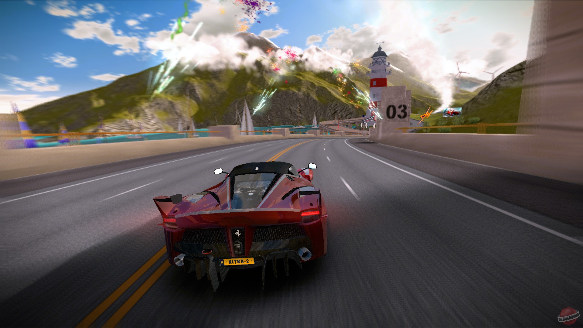 Скриншот из игры Asphalt Nitro 2 - 18