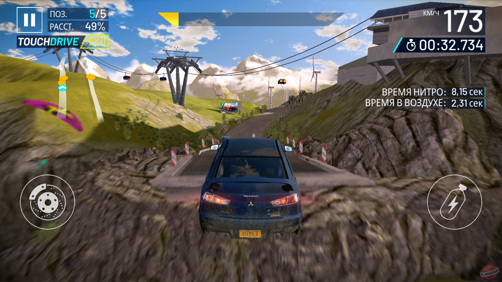 Скриншот из игры Asphalt Nitro 2 - 12