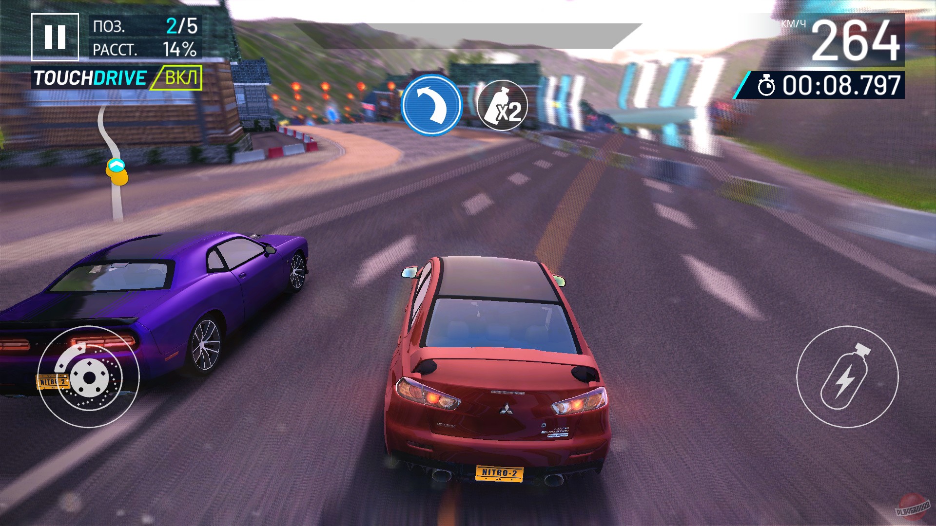 Скриншот из игры Asphalt Nitro 2 - 9