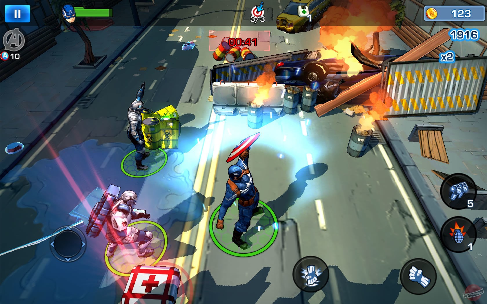 Скриншот из игры Captain America: The Winter Soldier - The Official Game - 2