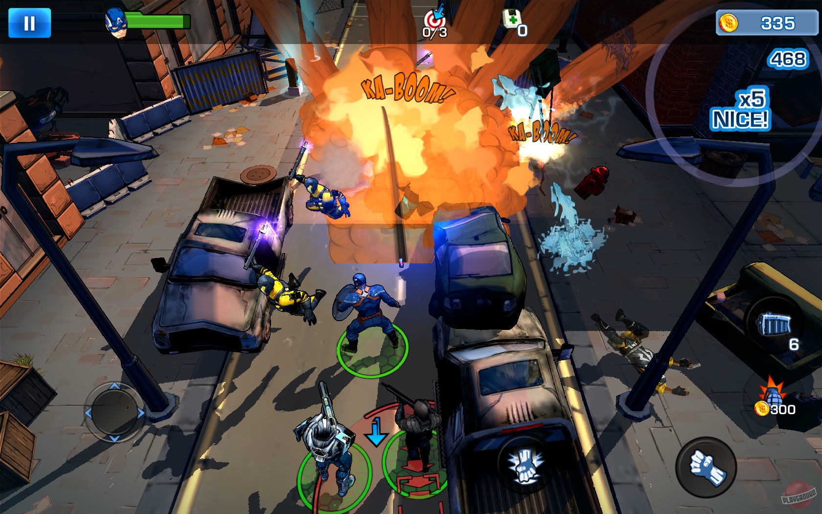 Скриншот из игры Captain America: The Winter Soldier - The Official Game - 1