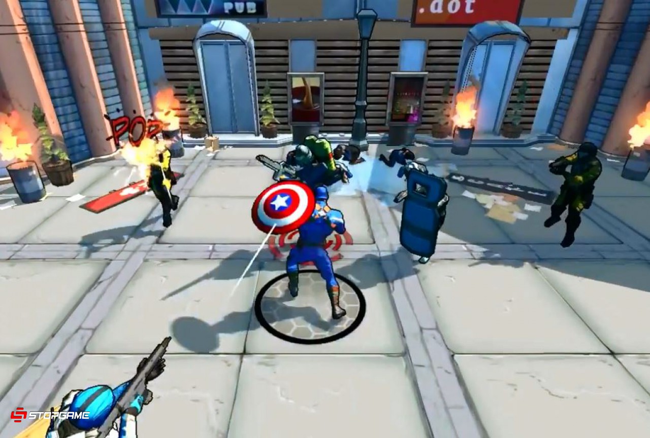 Скриншот из игры Captain America: The Winter Soldier - 9