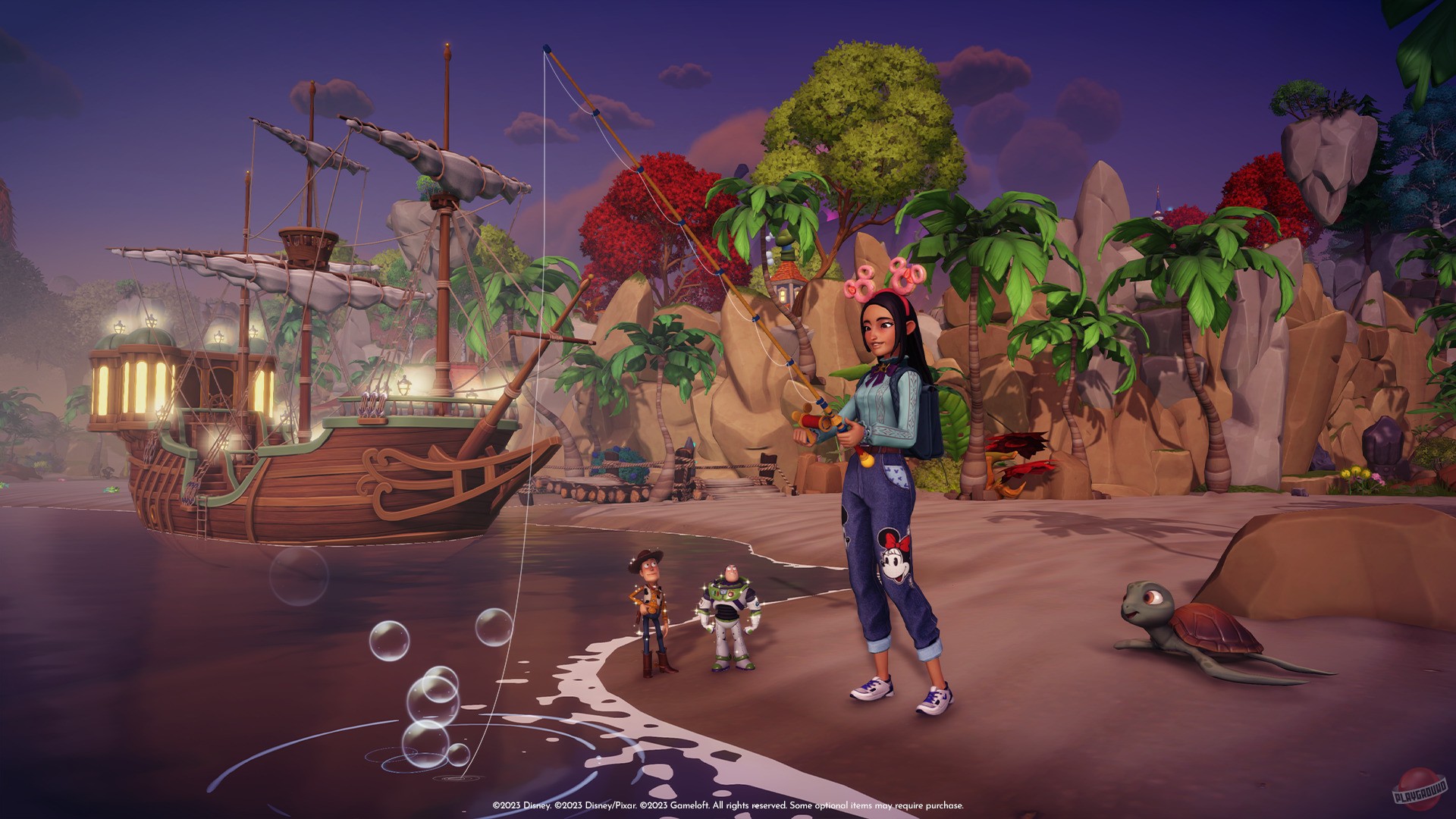 Скриншот из игры Disney Dreamlight Valley - 3