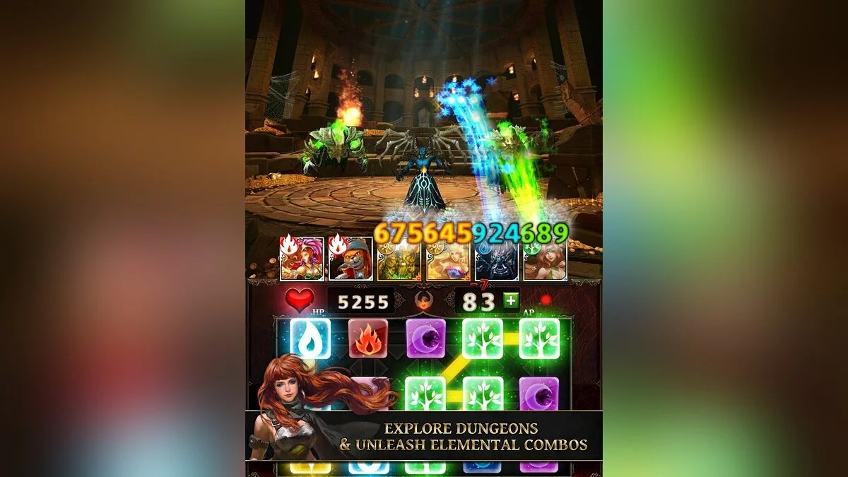 Скриншот из игры Dungeon Gems - 5