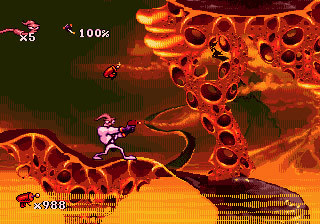 Скриншот из игры Earthworm Jim - 65