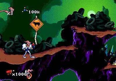 Скриншот из игры Earthworm Jim - 8