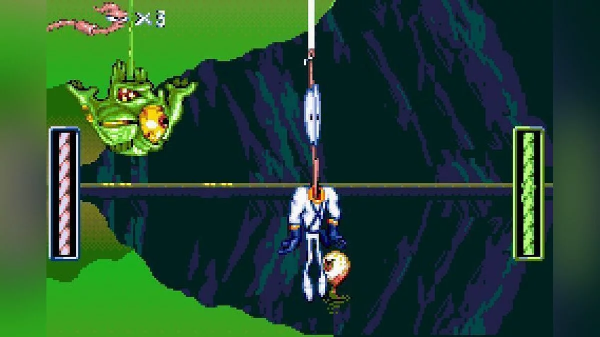 Скриншот из игры Earthworm Jim - 64