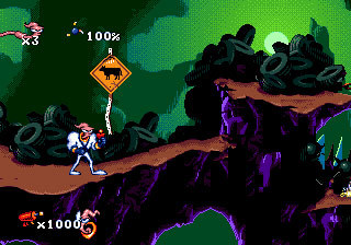 Скриншот из игры Earthworm Jim - 44